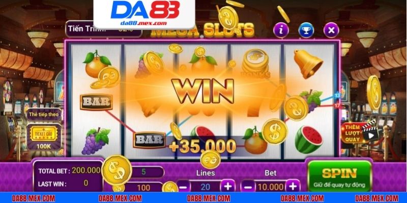 Top 3 tựa game slot được yêu thích nhất tại nổ hũ DA88